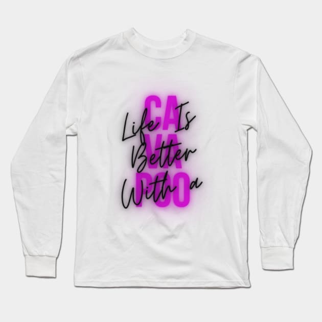 Life is better with a cavapoo Long Sleeve T-Shirt by hasanclgn